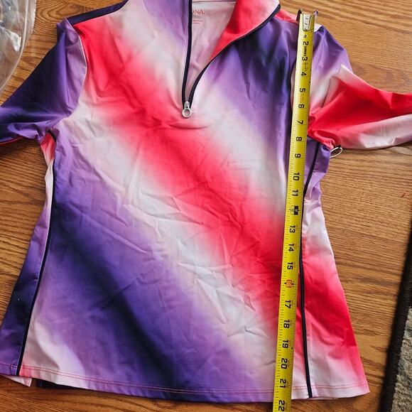 Kinona Keep It Covered Long Sleeve Golf Top Size Small - Picture 5 of 8